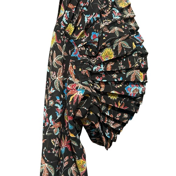 Rose + Olive Blouse Size Large, NWT Flare Sleeves - Picture 9 of 13